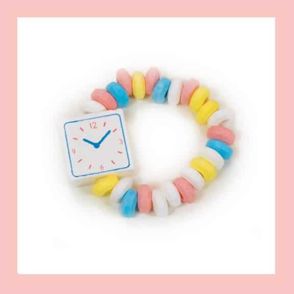 friandise montre anniversaire enfant