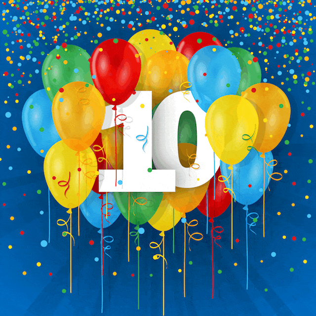  10 ans Joyeux Anniversaire: idée cadeau original