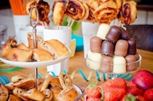 buffet sucré salé pour soirée pyjama