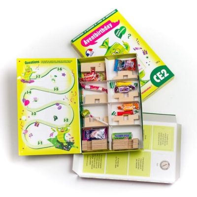 Un cadeau anniversaire original pour les 8 ou 9 ans, le calendrier CE2