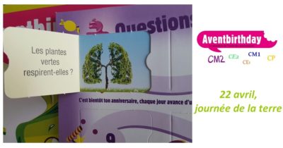 jeu enfant anniversaire de sensibilisation au développement durable